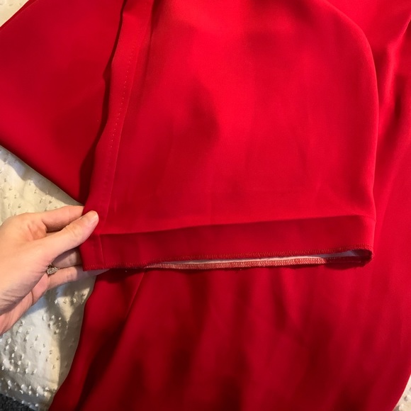 Babaton Red Sadiki Pants - Size 2 - Picture 3 of 4